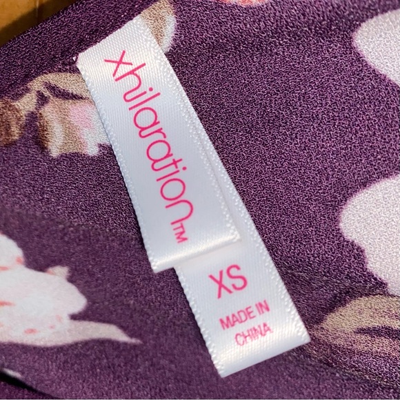 Purple Floral Dress - Picture 4 of 5